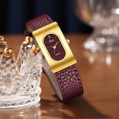 Oval Quartz Watch